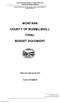 MONTANA COUNTY OF MUSSELSHELL FINAL BUDGET DOCUMENT