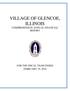 VILLAGE OF GLENCOE, ILLINOIS COMPREHENSIVE ANNUAL FINANCIAL REPORT