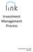 Investment Management Process