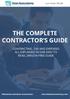 THE COMPLETE CONTRACTOR S GUIDE