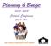 Planning & Budget Clerical Conference July 17, San Antonio Independent School District
