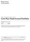 Morgan Stanley Variable Insurance Fund, Inc. Core Plus Fixed Income Portfolio