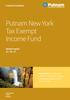 Putnam New York Tax Exempt Income Fund