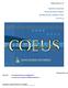 System-to-System PROPOSAL DEVELOPMENT (COEUS 7) AND BUDGETING TRAINING GUIDE TRAINING CLIENT PROPOSAL NUMBER: Coeus Version 4.5.