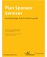 Plan Sponsor Services