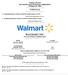 WALMART INC. (Exact name of registrant as specified in its charter)