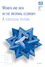 Women and men. A statistical picture. in the informal economy: Third edition