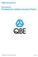 QBE Surveyors Surveyors Professional Liability Insurance Policy