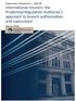 Supervisory Statement SS2/18 International insurers: the Prudential Regulation Authority s approach to branch authorisation and supervision