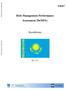 Debt Management Performance. Assessment (DeMPA) Kazakhstan