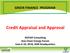 Credit Appraisal and Approval