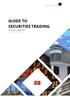 GUIDE TO SECURITIES TRADING. in Vietnam August 2017