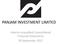 PANJAM INVESTMENT LIMITED. Interim unaudited Consolidated Financial Statements 30 September 2017