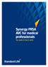 Synergy PRSA AVC for medical professionals Your guide to how it works