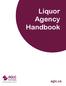 Liquor Agency Handbook