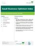 Saudi Business Optimism Index