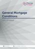 General Mortgage Conditions