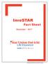 InveSTAR. Fact Sheet. December Trademark used under licence from respective owners.