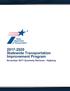 Statewide Transportation Improvement Program November 2017 Quarterly Revision - Highway