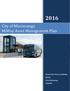 City of Mississauga. MiWay Asset Management Plan