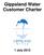 Gippsland Water Customer Charter