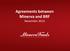 Agreements between Minerva and BRF November 2013