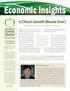Economic Insights. Is China s Growth Miracle Over? About the Author. Visit CCEE Online