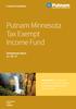 Putnam Minnesota Tax Exempt Income Fund