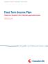 Fixed Term Income Plan