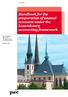 Handbook for the preparation of annual accounts under the Luxembourg accounting framework