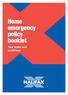 Home emergency policy booklet. Your terms and conditions