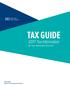 TAX GUIDE Tax Information. for Your Retirement Account. Please Read. Important Tax Information Enclosed.