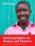 Realising Rights for Women and Children
