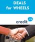 DEALS for WHEELS. credit. Deals For Wheels