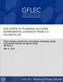 GFLEC Working Paper Series FIVE STEPS TO PLANNING SUCCESS. EXPERIMENTAL EVIDENCE FROM U.S. HOUSEHOLDS