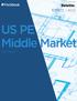 Co-sponsored by. US PE Middle Market Annual