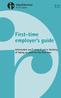 First-time employer s guide