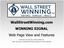 WallStreetWinning.com WINNING SIGNAL Web Page View and Features