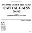 INCOME UNDER THE HEAD CAPITAL GAINS