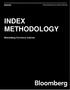 INDEX METHODOLOGY. Bloomberg Currency Indices