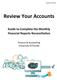 Review Your Accounts