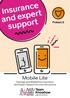 Mobile Lite Damage and Breakdown insurance and Expert Support for your new phone