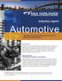 Developments in the Automotive Industry November 2016 Edition