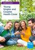 Health Insurance. Young Singles and Couples Health Cover