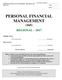 PERSONAL FINANCIAL MANAGEMENT (165)
