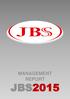 MANAGEMENT REPORT JBS2015