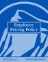 Employee Pricing Policy