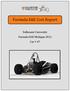 Formula SAE Cost Report. Dalhousie University Formula SAE Michigan 2012 Car # 47