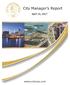 CITY COUNCIL INFORMATION TRANSMITTAL April 14, 2017