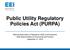 Public Utility Regulatory Policies Act (PURPA)
